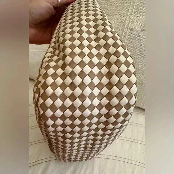 Steve Madden Win Woven Shoulder Bag - Picture 6 of 10